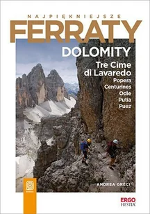 Najpiękniejsze Ferraty. Dolomity.Tre Cime di Lavaredo, Popera, Conturines, Odle, Putia, Puez - E-booki - przewodniki - miniaturka - grafika 1