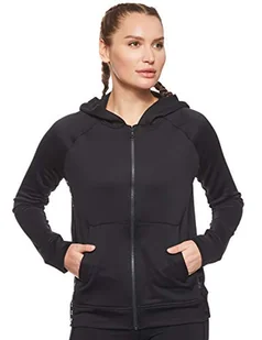 Under Armour koszulka damska Tech Terry Fz z długim rękawem Black/Black/Jet Gray (001) XS 1344487-001-X-Small - Koszulki i topy damskie - miniaturka - grafika 1