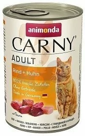 Animonda Cat Carny Adult smak: wołowina i kurczak 12 x 400g - Mokra karma dla kotów - miniaturka - grafika 1