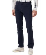 Spodnie męskie - Wrangler Greensboro Męskie Spodnie Materiałowe Jeansy Dark Navy W15Qdrxae-W31 L34 - miniaturka - grafika 1