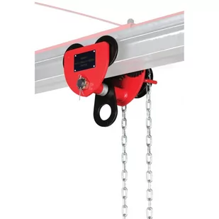 Wózek jezdny z łańcuchem do suwnicy 3 m, HT1000B - Wciągarki - miniaturka - grafika 1