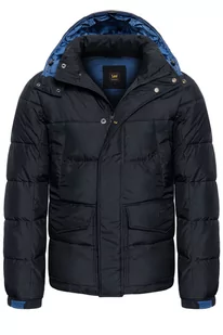 Lee Puffer Jacket Męska Kurtka Zimowa Logo L87Xum01-2Xl - Kurtki męskie - miniaturka - grafika 1