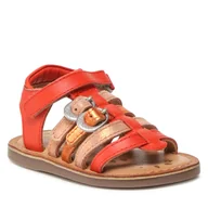 Sandały damskie - Kickers Sandały Diveta 894652-30 M Orange Metalisse 173 - miniaturka - grafika 1