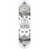 Deskorolki - KFD Bandana Deskorolka 8" White KD360202700A8000 - miniaturka - grafika 1