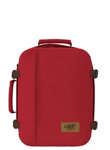 CABINZERO Klasyczny plecak dla dorosłych, unisex, 28 l, czerwony Londyn, 29,5 x 39 x 20, London Red, 29,5x39x20 - Plecaki - miniaturka - grafika 6
