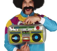 Dodatki do strojów karnawałowych - GUIRCA Boombox, Magnetofon, nadmuchiwany DMUCH/9390-G - miniaturka - grafika 1