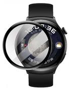 Akcesoria do smartwatchy - Szkło Hybrydowe FULL GLUE 5D do Huawei Watch 4 46mm czarny - miniaturka - grafika 1