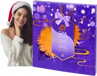 Ozdoby bożonarodzeniowe - Kalendarz Adwentowy z kosmetykami Kosmetyki wegańskie Zestaw kosmetyków - miniaturka - grafika 1