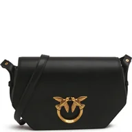 Torebki damskie - Pinko Skórzana torebka na ramię LOVE CLICK EXAGON CLASSIC VITE - miniaturka - grafika 1