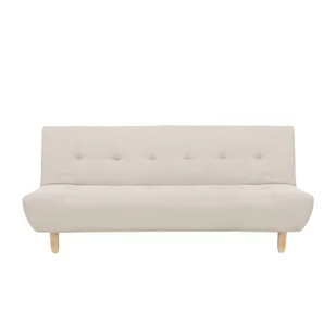 Beliani Sofa trzyosobowa tapicerowana beżowa ALSTEN - Sofy i kanapy - miniaturka - grafika 1