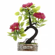 Sztuczne kwiaty - DRZEWKO BONSAI SZTUCZNA ROŚLINA 19CM Różne Kolory - miniaturka - grafika 1