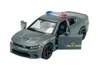 Samochody i pojazdy dla dzieci - MAISTO 2018 DODGE CHARGER SRT HELLCAT POLICJA Z NAPĘDEM 1:45 21001 - miniaturka - grafika 1