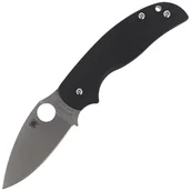 Noże - Nóż Spyderco Sage 5 Lightweight Plain (C123PBK) - miniaturka - grafika 1