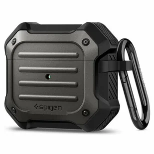 Apple SPIGEN Etui na słuchawki SPIGEN Tough Armor Airpods 3 Szary - Akcesoria do słuchawek - miniaturka - grafika 1