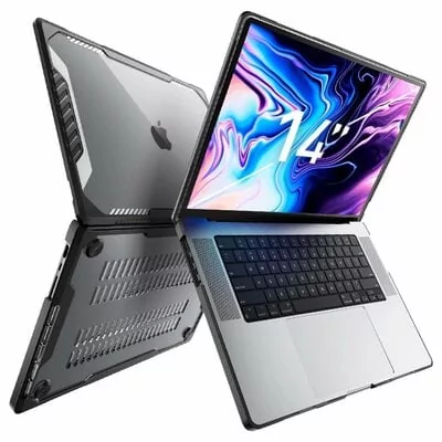 Supcase Etui na laptopa Unicorn Beetle Pro do Apple Macbook Pro 14 cali  Czarny - Ceny i opinie na Skapiec.pl