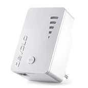 Wzmacniacze sygnału wifi - Devolo 9789 Sieciowy Repeater Sygnału Sieci Bezprzewodowej 1200 Mbit/S Biały - Wifi Extender Z Funkcją Dwuzakresową, Gigabit Ethernet Lan I Wyświetl.. - miniaturka - grafika 1