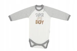 MAMATTI body dł.rękaw BOY r.80 BD10627 - Body dla niemowląt - miniaturka - grafika 1