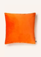 Poszewki na poduszki - Pad Dekoracyjna Poszewka Na Poduszkę Elegance Z Aksamitu orange - miniaturka - grafika 1