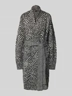 Swetry damskie - Kardigan o kroju oversized z mieszanki moheru model ‘FABRINTA’ - miniaturka - grafika 1