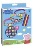 Zabawki kreatywne - Zestaw do robienia bransoletek z charmsami Peppa - miniaturka - grafika 1