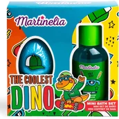 Kremy dla dzieci - Martinelia The Coolest Dino Mini Bath zestaw do kąpieli dla dzieci 3+ - miniaturka - grafika 1