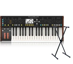 Behringer DEEPMIND 6 - Klawiatura Sterująca + Statyw ♦ 30 DNI NA ZWROT ♦ GWARANCJA DOOR-TO-DOOR ♦ SZYBKA WYSYŁKA - Mikrofony estradowe - miniaturka - grafika 1