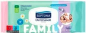 Chusteczki nawilżane - Septona Family Nawilżane chusteczki z rumiankiem Dermasoft 100 szt. - miniaturka - grafika 1