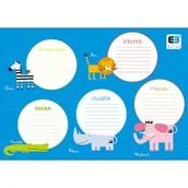 Szkolne artykuły papiernicze - B&amp;B PLAN LEKCJI A4  KIDS - miniaturka - grafika 1