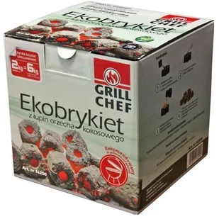 LANDMANN Ekobrykiet kokosowy LANDMANN 16200, 2 kg - Pokrowce na grilla - miniaturka - grafika 1