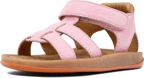 Camper Dziewczęce Bicho K800628 sandały z paskiem w kształcie litery T, Medium Pink 004, 24 EU