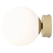 Lampy ścienne - Minimalistyczny kinkiet Ball Wall 1076C12_S kula biały - miniaturka - grafika 1