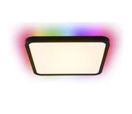 Lampy sufitowe - Immax NEO 07167-B40-LED RGBCCT Oświetlenie ściemnialne 50W/230V Wi-Fi Tuya czarne+pilot - miniaturka - grafika 1