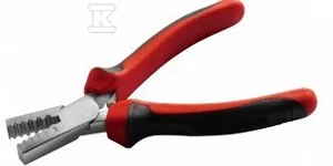 MODECO Szczypce do zaciskania końcówek tulejkowych 1,5-6 mm2 140 mm TPR - Kombinerki i obcęgi - miniaturka - grafika 1