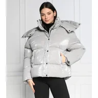 Kurtki damskie - CALVIN KLEIN JEANS Kurtka HIGH FILLED WIDE | Oversize fit - miniaturka - grafika 1