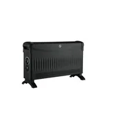 Ogrzewanie przenośne - Grzejnik konwektorowy 2000 W bez nadmuchu czarny - miniaturka - grafika 1