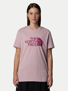 The North Face T-Shirt Easy NF0A8A6G Różowy Loose Fit - Koszulki i topy damskie - miniaturka - grafika 1