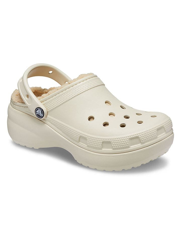 Crocs Chodaki w kolorze beżowym