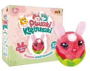 Pluszki-Kłębuszki 32el Króliczek Mila - EPEE - Zabawki kreatywne - miniaturka - grafika 1