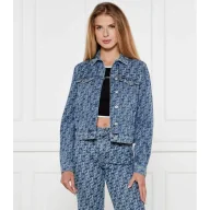 Kurtki damskie - Karl Lagerfeld Jeans Jeansowa kurtka | Regular Fit - miniaturka - grafika 1
