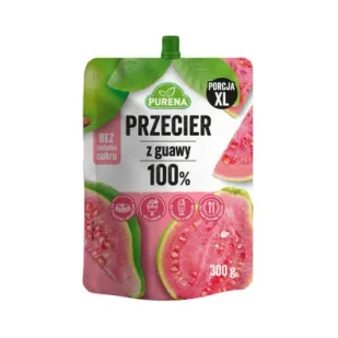 Purena Przecier z guawy 100% 300 g - Owoce w puszkach i słoikach - miniaturka - grafika 1