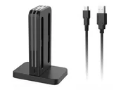 Gadżety dla graczy - Dobe Stacja ładująca do JOY-CON Nintendo Swich 2 TNS-3171 - miniaturka - grafika 1