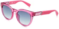 Okulary przeciwsłoneczne - Furla Okulary damskie, Shiny Transparent Fuxia, 51 - miniaturka - grafika 1