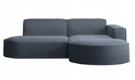 Narożniki - Sofa w kształcie L Modena narożnik tkanina Neve niebieski prawy - miniaturka - grafika 1