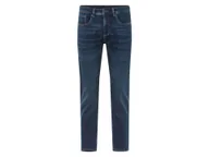 Spodnie męskie - LIVERGY® Jeansy dresowe męskie, Slim Fit (Ciemnoniebieski, 46 (30/32)) - miniaturka - grafika 1