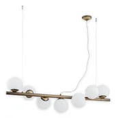 Lampy sufitowe - Lemir Osso listwa 7 pł. / patyna | Wysyłka za 0 zł O2917 W7 PAT - miniaturka - grafika 1