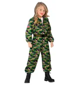 Stroje karnawałowe - STRÓJ PILOTKA WOJSKOWA-116 - miniaturka - grafika 1