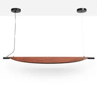 Lampy sufitowe - Zwieszana lampa nad wyspę Japanese ABR-LWJ-28W Abruzzo LED 28W 2700K czarny - miniaturka - grafika 1