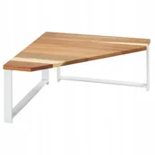 Półki do kuchni - Narożna Półka Kuchenna Na Blat Na Przyprawy Drewniana Brązowa - miniaturka - grafika 1