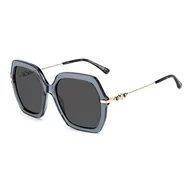 Okulary przeciwsłoneczne - Jimmy Choo Esther/S Okulary, Grey Mother of Pearl, 57 Damski, Szara matka perłowa, 57 - miniaturka - grafika 1