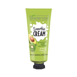 Bielenda Smoothie Cream Krem normalizujący prebiotyczny Awokado + Kiwi 50ml - Kremy do twarzy - miniaturka - grafika 1